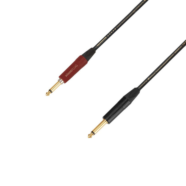Adam Hall Cables 5 STAR IPP 0300 PALMER® CABLE SILENT Instrument Cable | Palmer® & Neutrik silentPLUG® Jack TS | 3 m