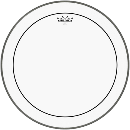 20'' Remo Pinstripe clear