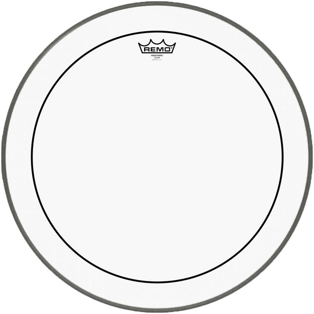 20'' Remo Pinstripe clear