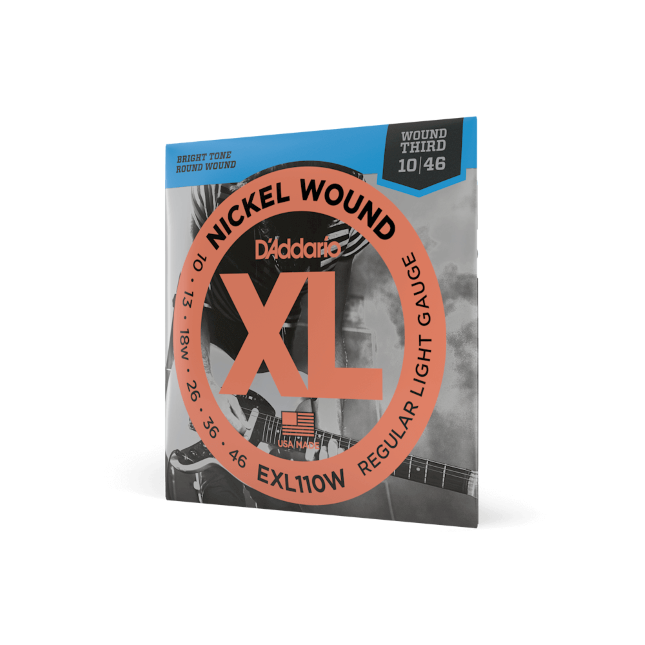 Daddario 10-46 Wound Third EXL110W