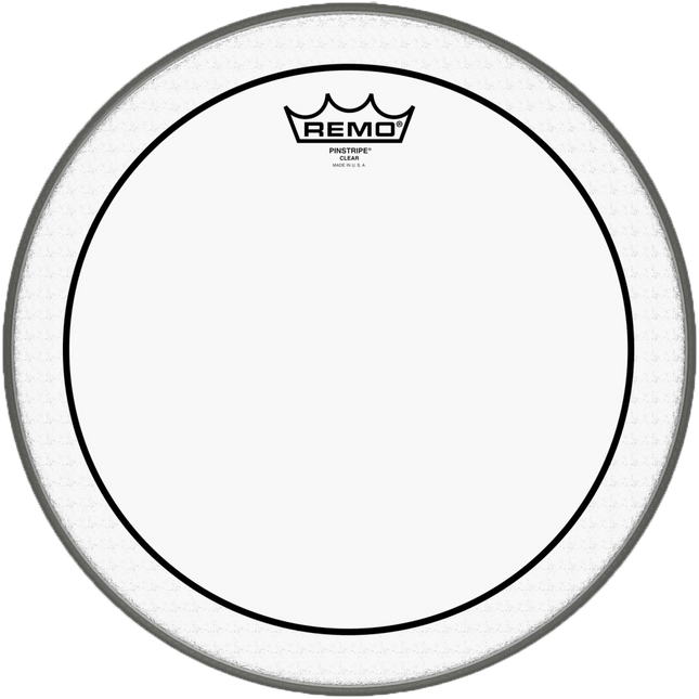 10'' Remo Pinstripe Clear