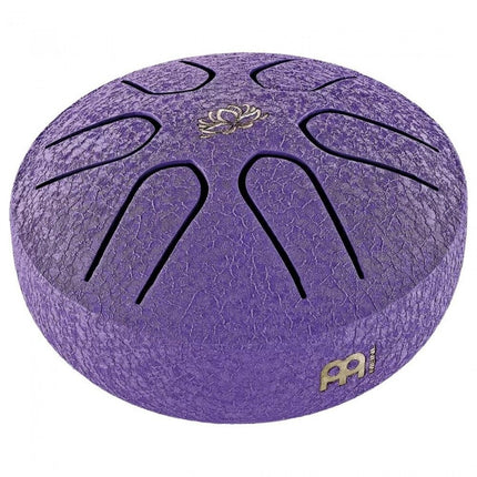 Meinl Sonic Energy 3" Pocket Steel Tongue Drum - A Major, Lotus Flower Purple