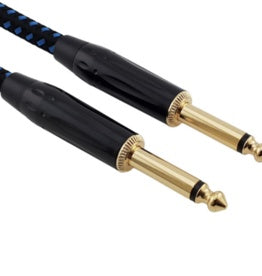 RED'S CABLE GCF1150BB FOP BRAIDED BLACK/BLUE 5 METER