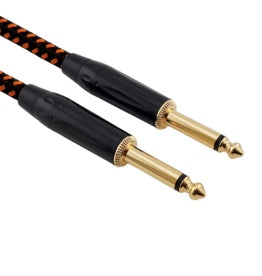 RED'S CABLE GCF1150BO FOP BRAIDED BLACK/ORANGE 5 METER