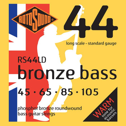 RotoSound RS44LD Bronze Bass Bas Snaren 45-105