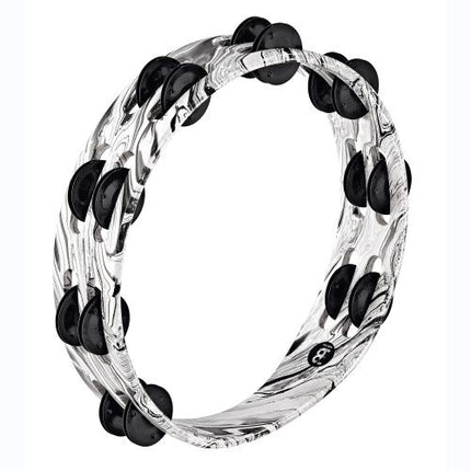 Meinl Tambourine 2 row white marble TA2BK-WHM
