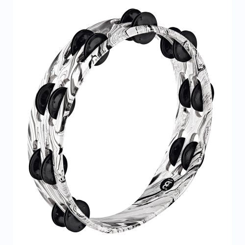 Meinl Tambourine 2 row white marble TA2BK-WHM
