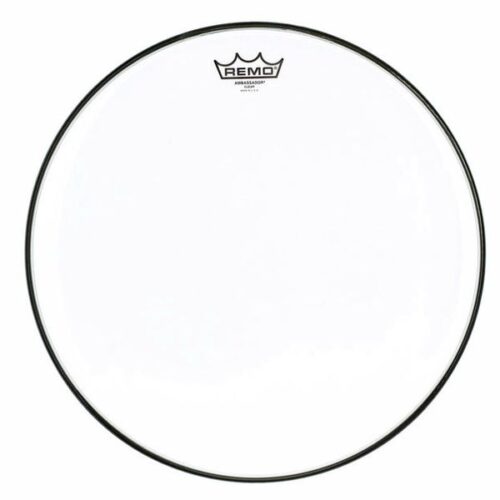 Image of Remo 12" Ambassador Clear Drum Head - Helder en warm geluid, perfect voor diverse muziekstijlen. Duurzaam en consistent. Upgrade je drumervaring nu!