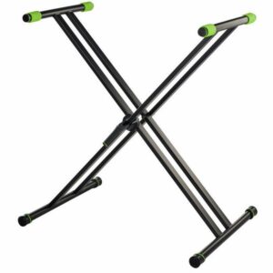 "Image of Gravity KSX 2 Keyboard Stand - Robuuste en verstelbare X-stijl standaard voor optimale keyboardondersteuning."