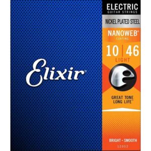 "Image of Elixir 12052 Nanoweb Acoustic Guitar Strings - Langdurige helderheid en zijdezachte speelbaarheid voor een versterkte gitaarervaring."