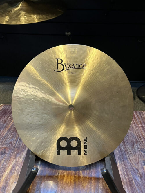 "Image of Meinl 12 inch Byzance Traditional Splash Cymbal - Warm en veelzijdig geluid voor verfijnde drumklanken."