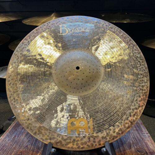 "Image of Meinl 21 inch Byzance Jazz Nuance Ride Cymbal - Warme, donkere klank met subtiele nuances, perfect voor jazzdrummers die streven naar verfijning."