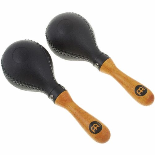 "Image of Meinl PM2BK maracas - Krachtige percussieklanken in een stijlvol zwart ontwerp."