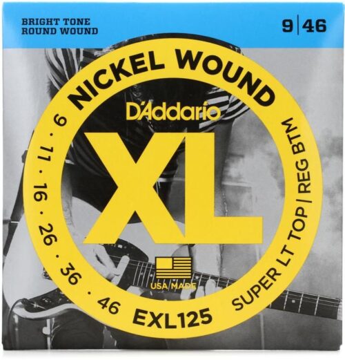 EXL125 D'addario EXL125 Snaren Voor Elektrische Gitaar 9-46