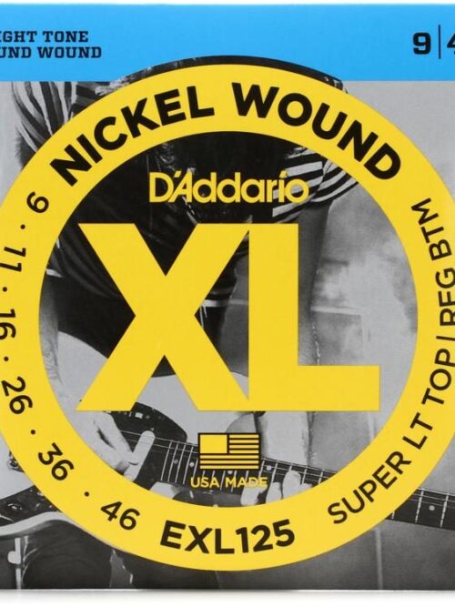 EXL125 D'addario EXL125 Snaren Voor Elektrische Gitaar 9-46