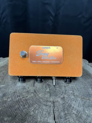 Image of Warm Audio Foxy Tone Box Fuzz Pedal - vintage fuzz tone for your guitar.