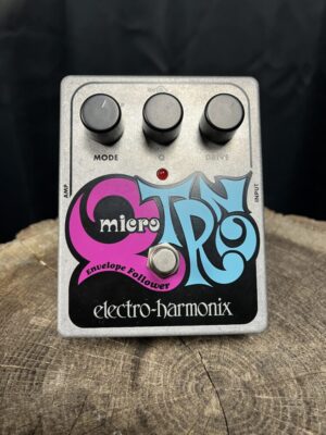 Image of Electro Harmonix Micro Q-tron envelope filter pedal - funky filter effects for guitar.