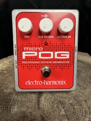 Image of Electro Harmonix Micro POG Octave Generator Pedal - expand your sound with octaves.
