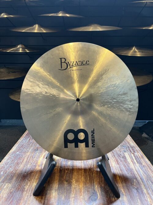 Image of Meinl Byzance Traditional Medium Thin Crash 18" - Handcrafted crash cymbal with bright and explosive response.