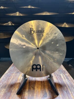 IMG_4222 Image of Meinl Byzance Traditional Extra Thin Hammered Crash 18" - Handcrafted crash cymbal with warm, subtle tones and fast response.