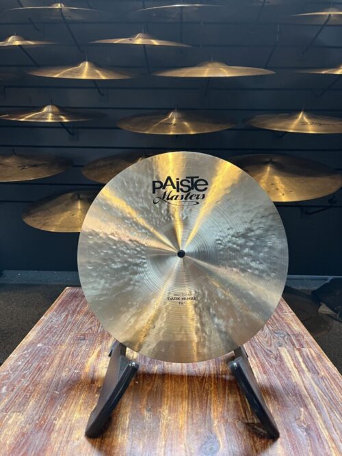 Image of Paiste Masters Dark Hi-hat 15" - Experience warm and expressive tones with this versatile hi-hat cymbal.