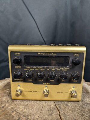 Image of IK Multimedia X-Gear Pedal X-Vibe - Unlock vintage vibrato and chorus tones with professional-grade modulations.