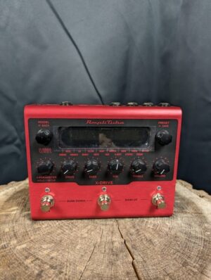 Image of IK Multimedia X-Gear X-Drive Pedal - Explore versatile overdrive tones for enriched guitar sounds. Ideal for stage and studio use.