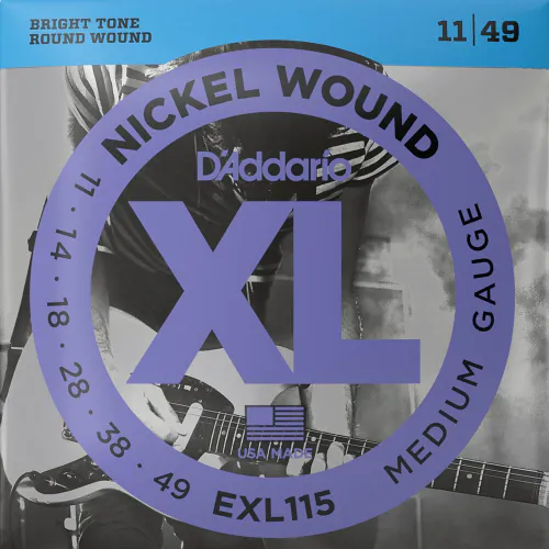 d-addario-exl115-snaren-elektrische-gitaar-11-49-medium D'Addario EXL115 Snaren Voor Elektrische Gitaar 11-49