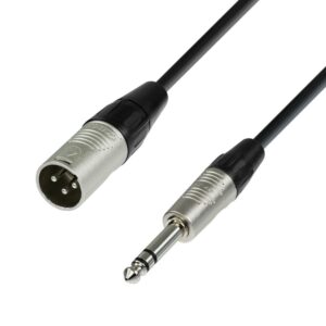 Image of Adam Hall Cables 4 STAR BMV 1000 Balanced Cable with Rean® XLR Male to TRS Jack Connectors"