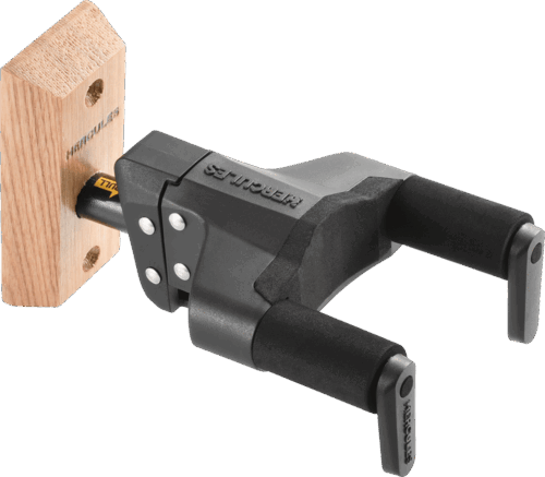 Image of GSP38WB PLUS AUTO GRIP SYSTEM (AGS) Guitar Hanger - veilige en stijlvolle opslag voor je gitaar.