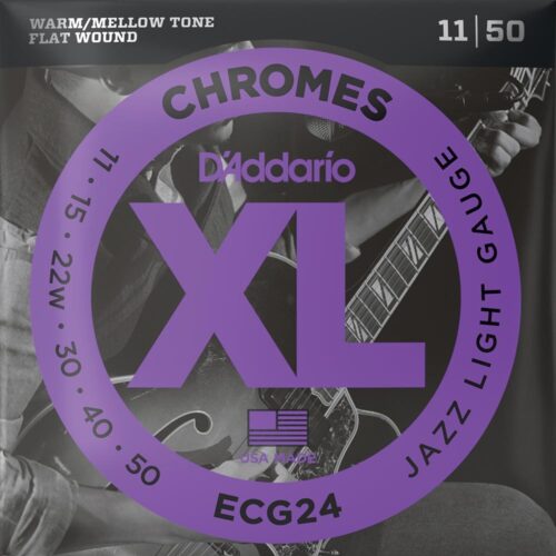 D'Addario ECG24 Chromes Snaren Voor Elektrische Gitaar 11-50