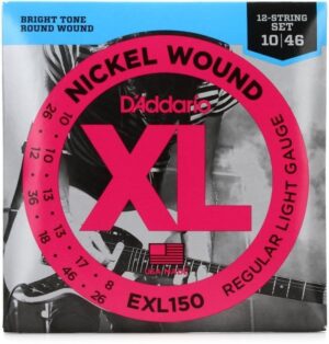 daddario-daddario-exl150-xl-nickel-wound-electric D'Addario EXL150 Snaren Voor Elektrische Gitaar 10-46