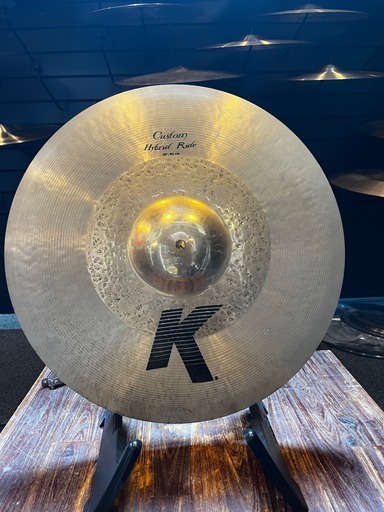 Image of 20 inch Zildjian K Custom Hybrid Ride - heldere ping en warme ondertoon voor je drumkit.