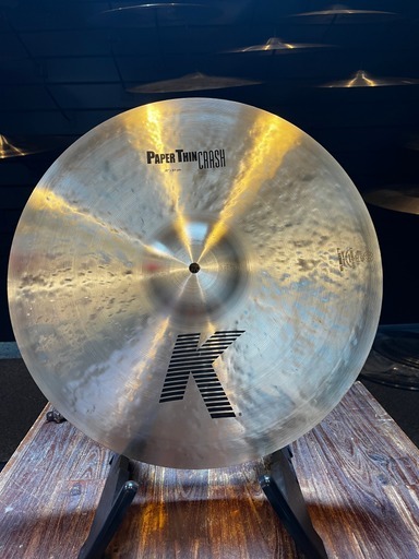 Image of Zildjian 20 inch K Paper Thin Crash - verfijnde klanken voor je drumkit.