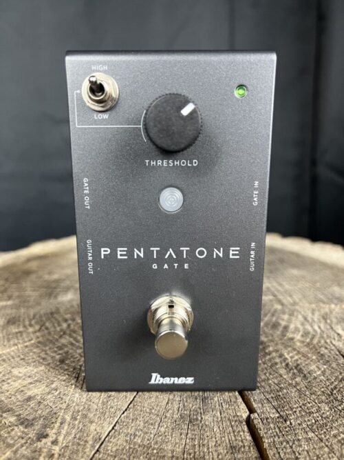 Image of Pentatone Gate effect pedal with intuitive controls for dynamic sound shaping.