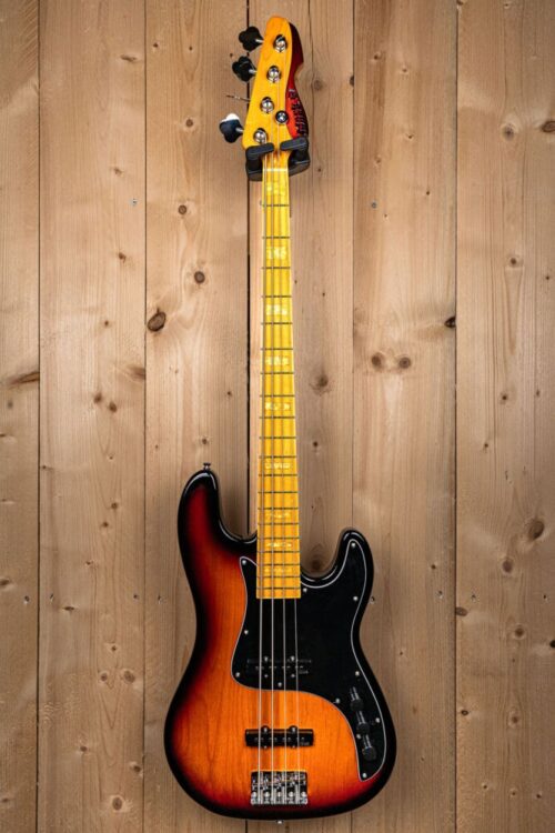 Markbass GV 4 Gloxy 3-Tone Sunburst CR MP Passive Bass Guitar