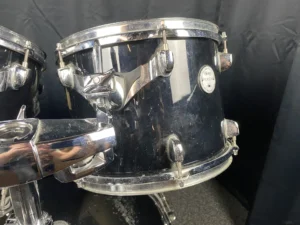 IMG_1302 Image of Mapex Voyager drum set with 22" bass, 14" snare, toms, and full hardware for beginners and advanced players.