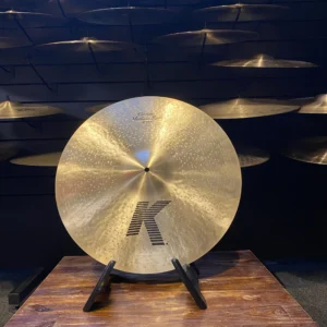 IMG_1363 Image of 20" Zildjian Custom Medium Ride cymbal with warm, clear tone and versatile sound for various musical styles.