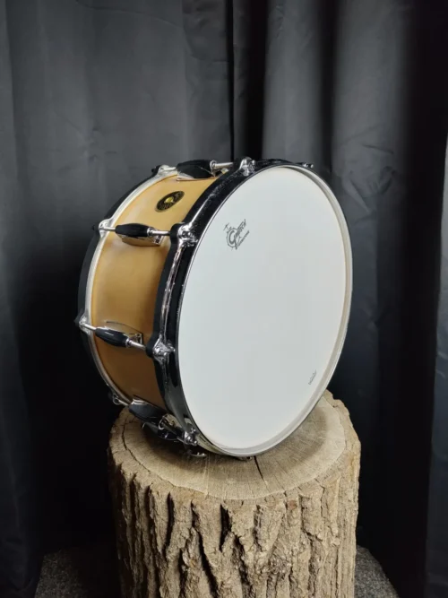 Gretsch USA Custom Maple Satin Natural 14x6.5'' Snaredrum