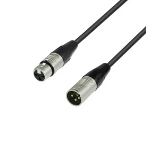 Adam Hall Cables 4 STAR MMF 0150  Microphone Cable | Rean® XLR female x XLR male | 1.5 m