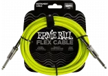 EEB-6414-s.png ERNIE BALL - EEB 6414 Jack/jack 3m groen Flex Cable