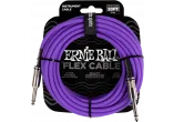 ERNIE BALL - EEB 6420 Jack/jack 6m paars Flex Cable