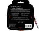 ERNIE BALL - EEB 6421 Jack/jack 6m oranje Flex Cable
