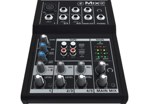SMK-MIX5.jpg MACKIE - SMK MIX5 MIX - Compact 5 kanale, 8 inputs