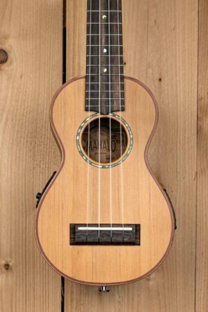 DSC8600-2.jpeg Mahalo Master Series all solid soprano ukulele, MEQ2 preamp & tuner, toneflow bracing, natural matt, with bag and strap - MM1E