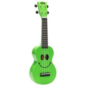 groen.jpeg Mahalo Smiley Series soprano ukulele, green, with bag - U-SMILE GN