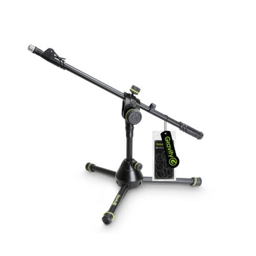 ms.jpeg Gravity Microphone Stand with Folding Tripod Base - MS 3122 HDB