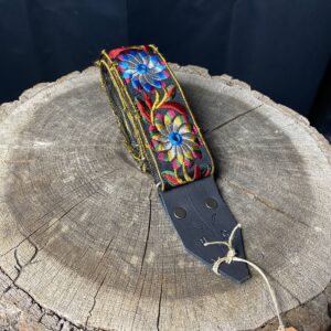 Holy Cow Custom Mirror flower Black