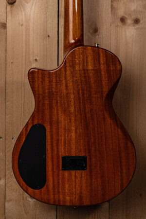 Bromo BEN2C/3TS Semi-Hollow Body Electric Nylon String Guitar