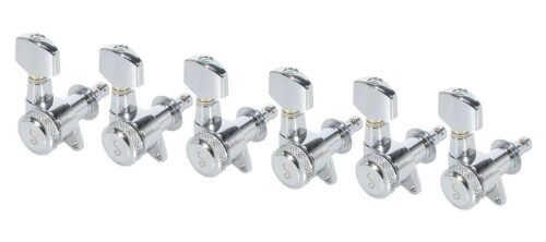 Schaller M6 135° machine heads 6L with small metal pegs 0202200150